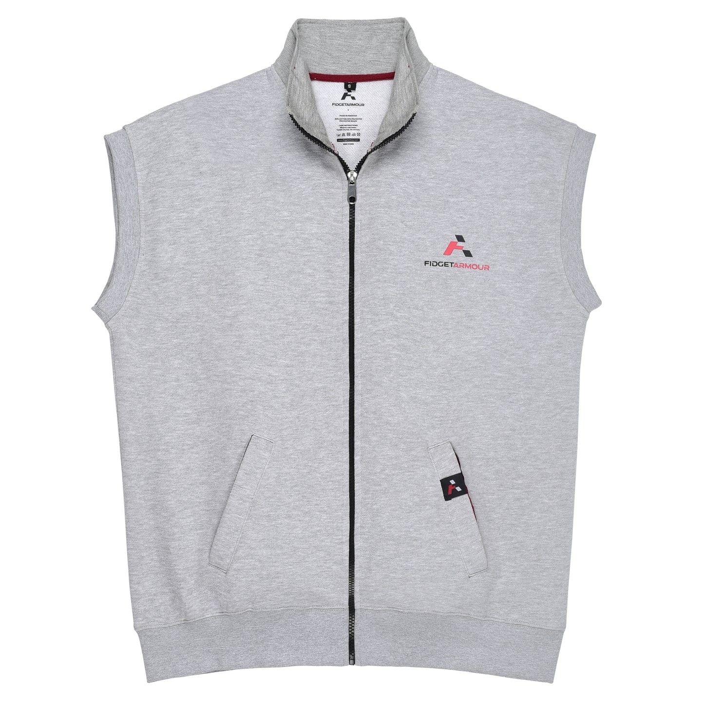 Zip Vest (Heather)