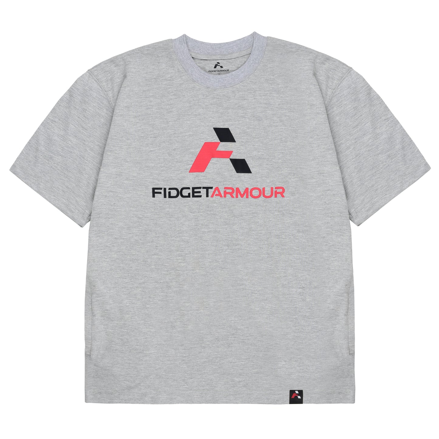 Oversize Pocket Tee (Heather Grey)