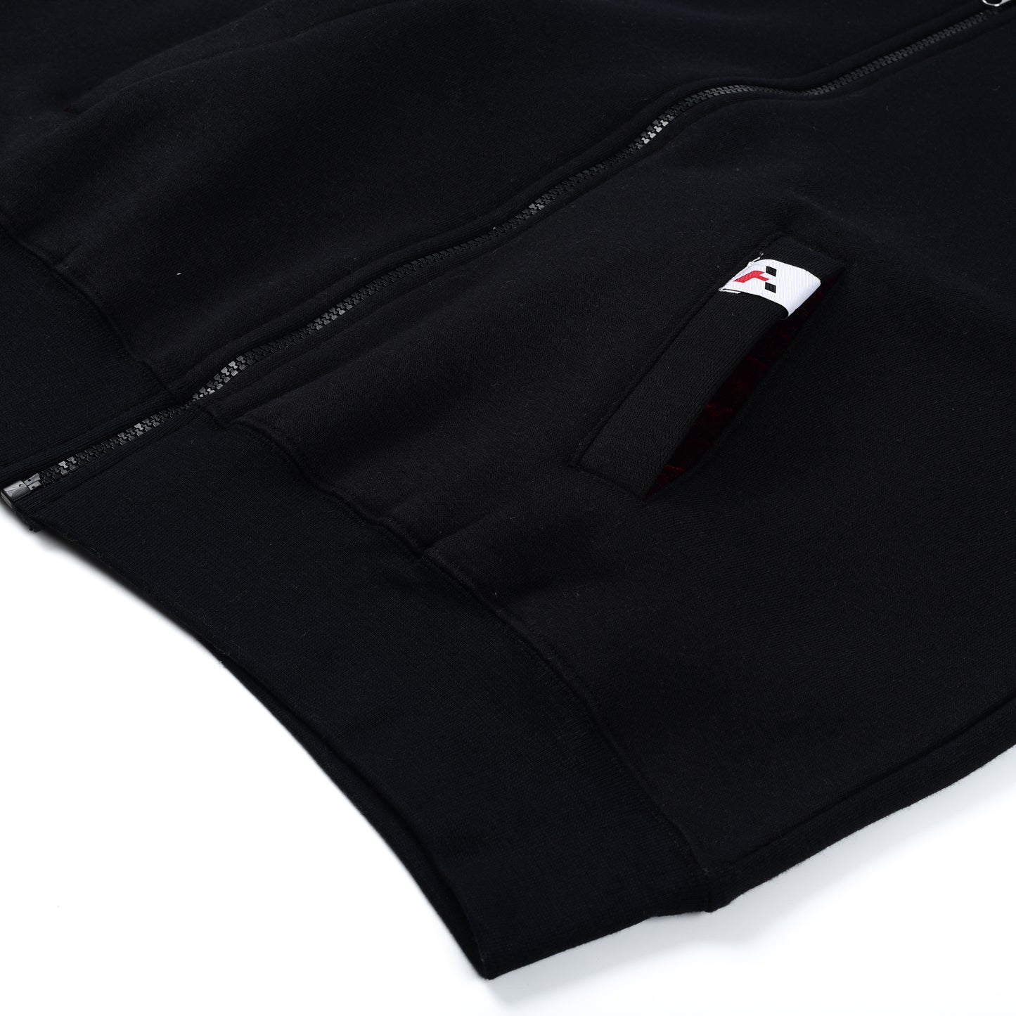 Zip Vest (Black)