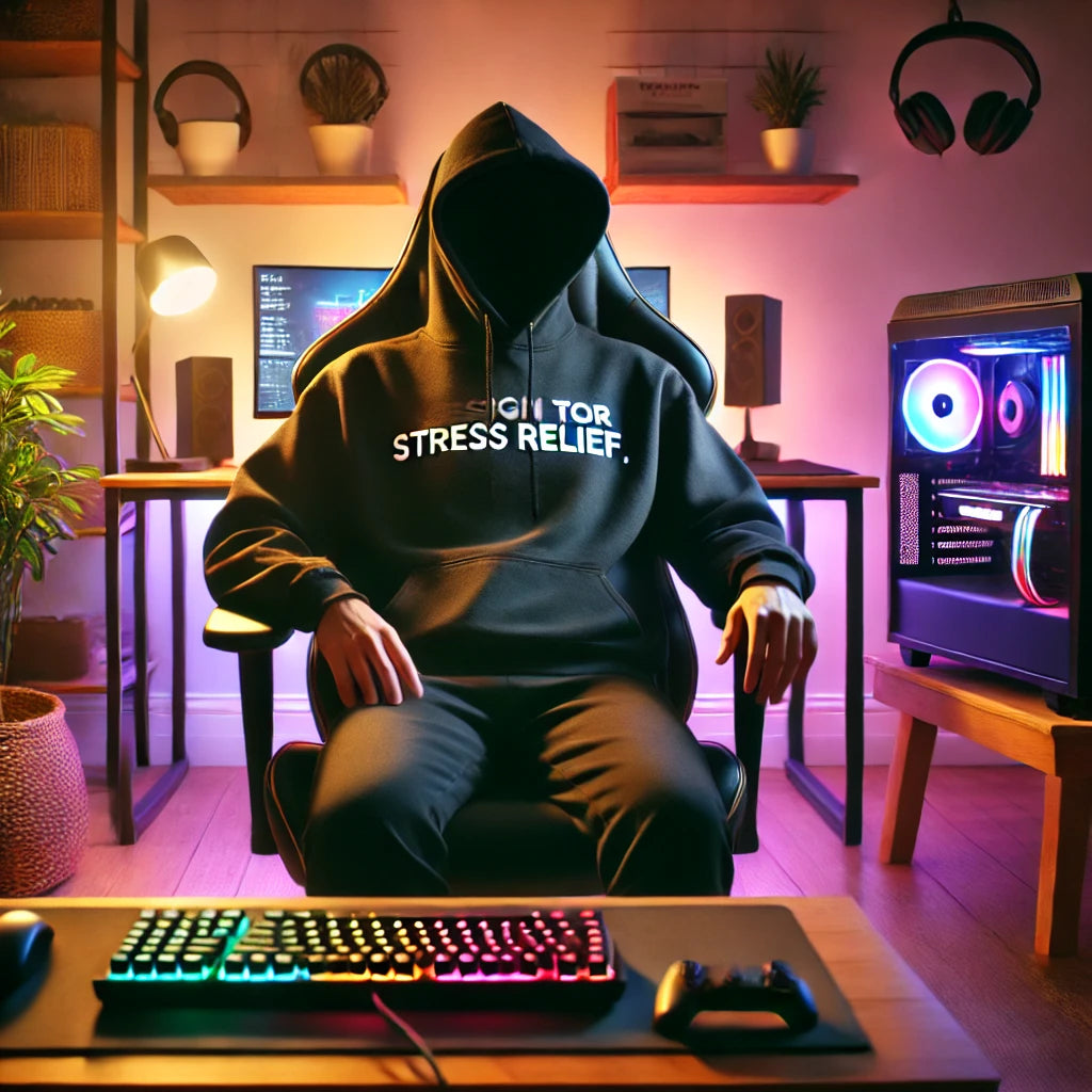 Stress Relief Hoodies for Gamers: Enhancing Focus and Comfort - Fidget Armour