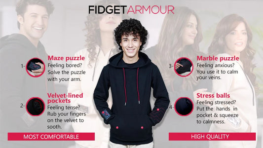 5 Ways Fidget Armour Helps You Stay Focused in Stressful Situations