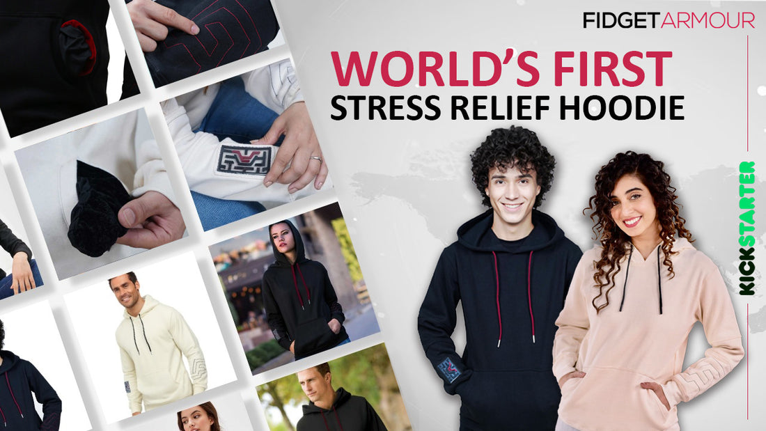 Top 5 Benefits of Wearing Stress Relief Hoodies in Your Daily Life - Fidget Armour