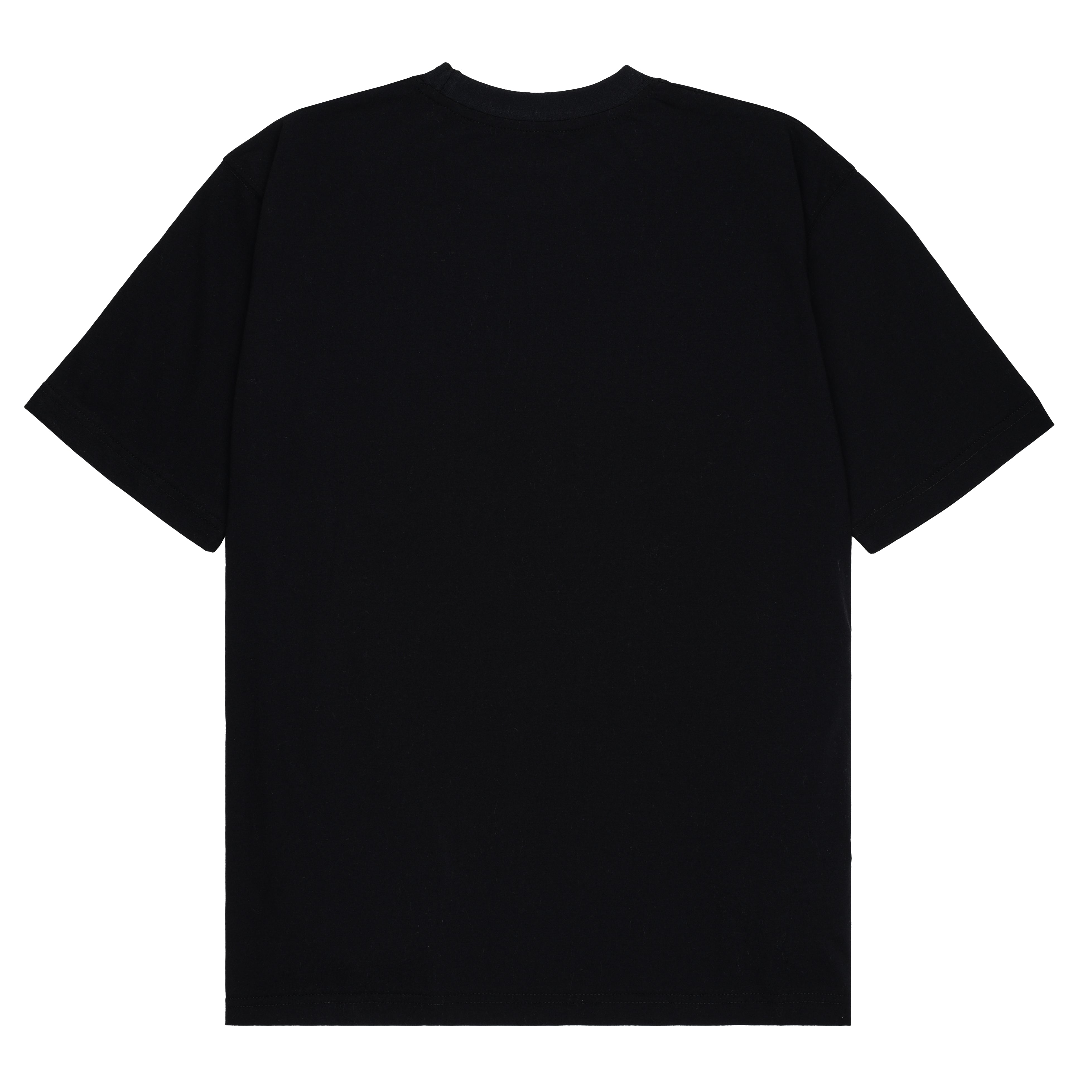 Regular Fit Pocket Tee (Black)
