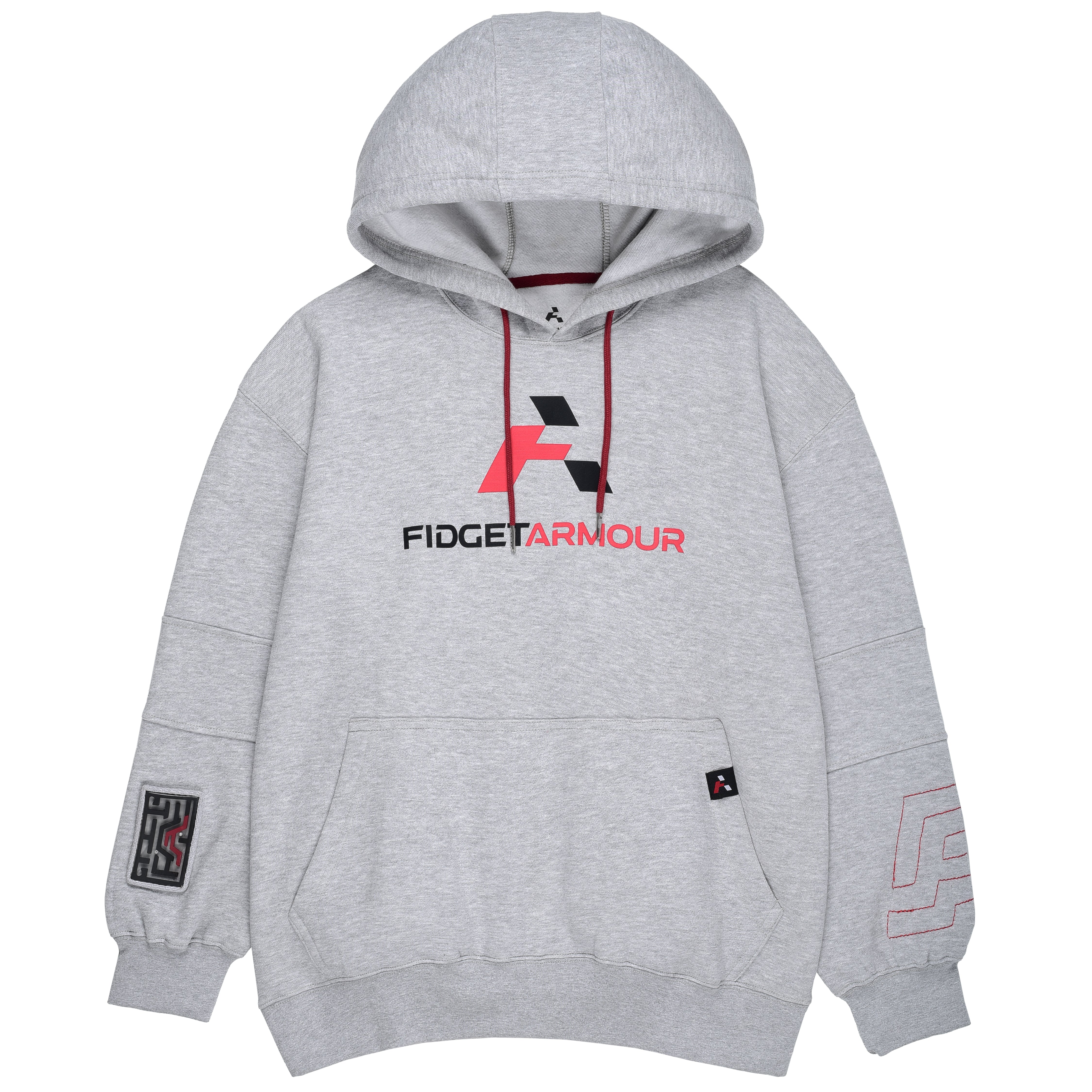Pull-Over Hoodie (Heather Grey)
