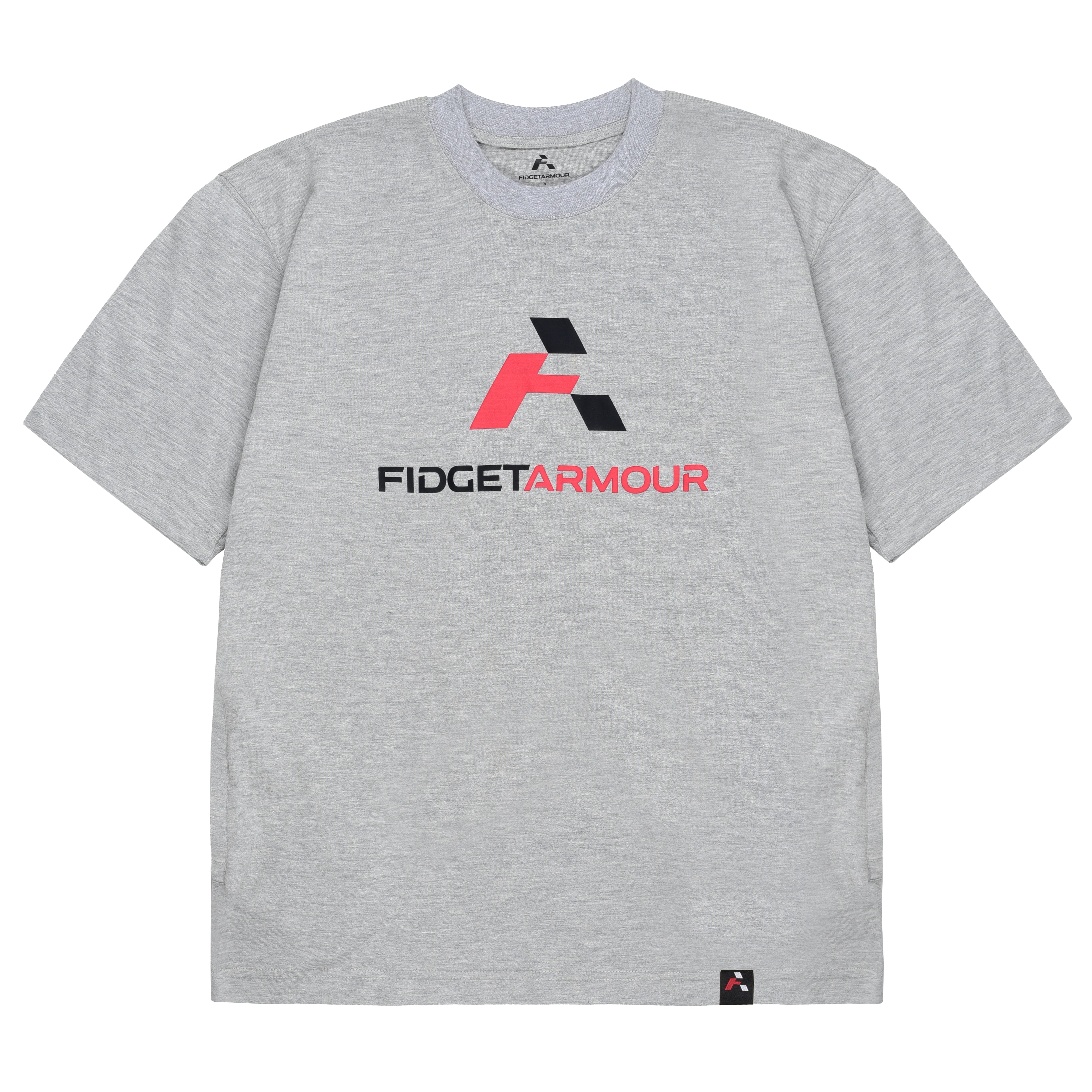Oversize Pocket Tee (Heather Grey)