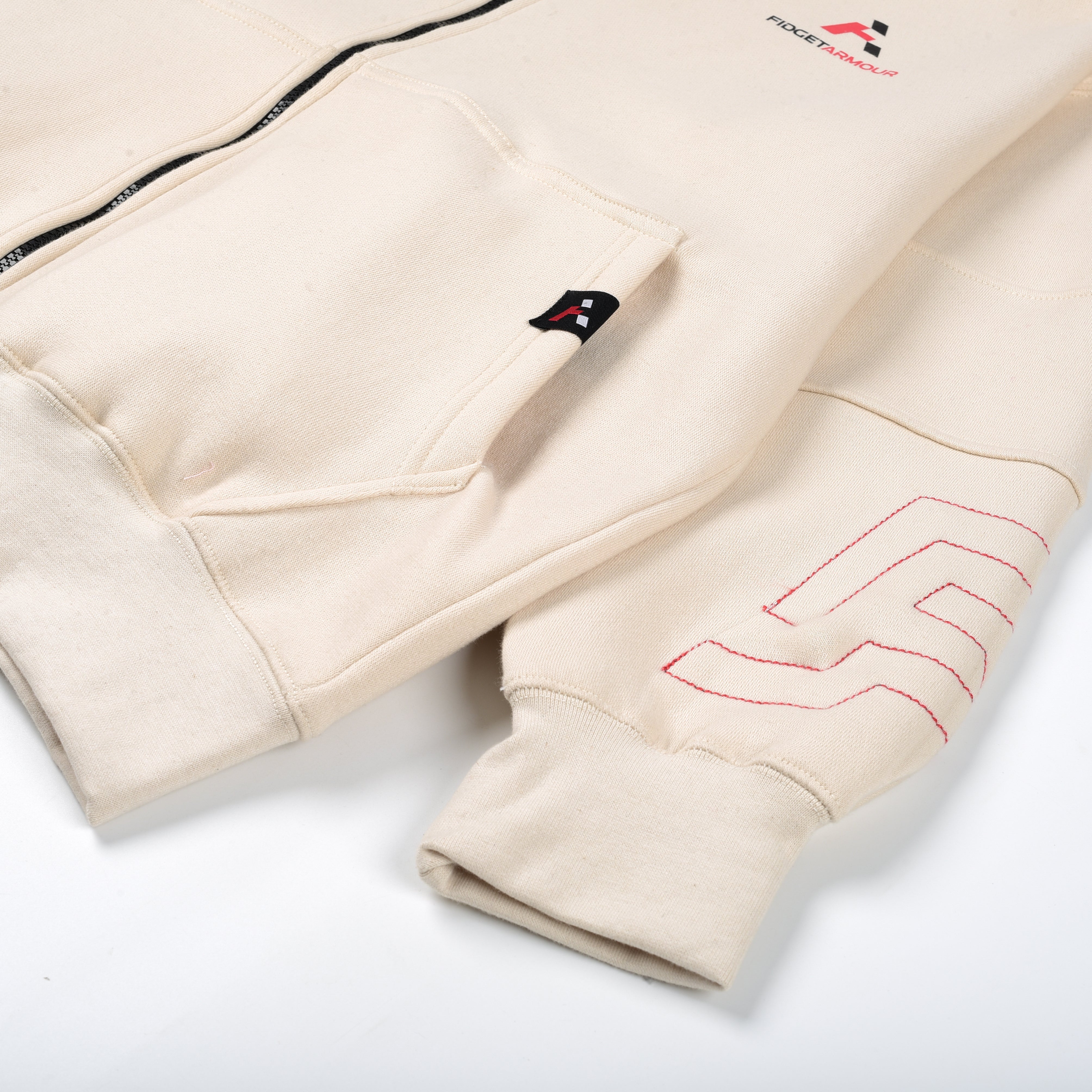 Zip Hoodie (Sand)
