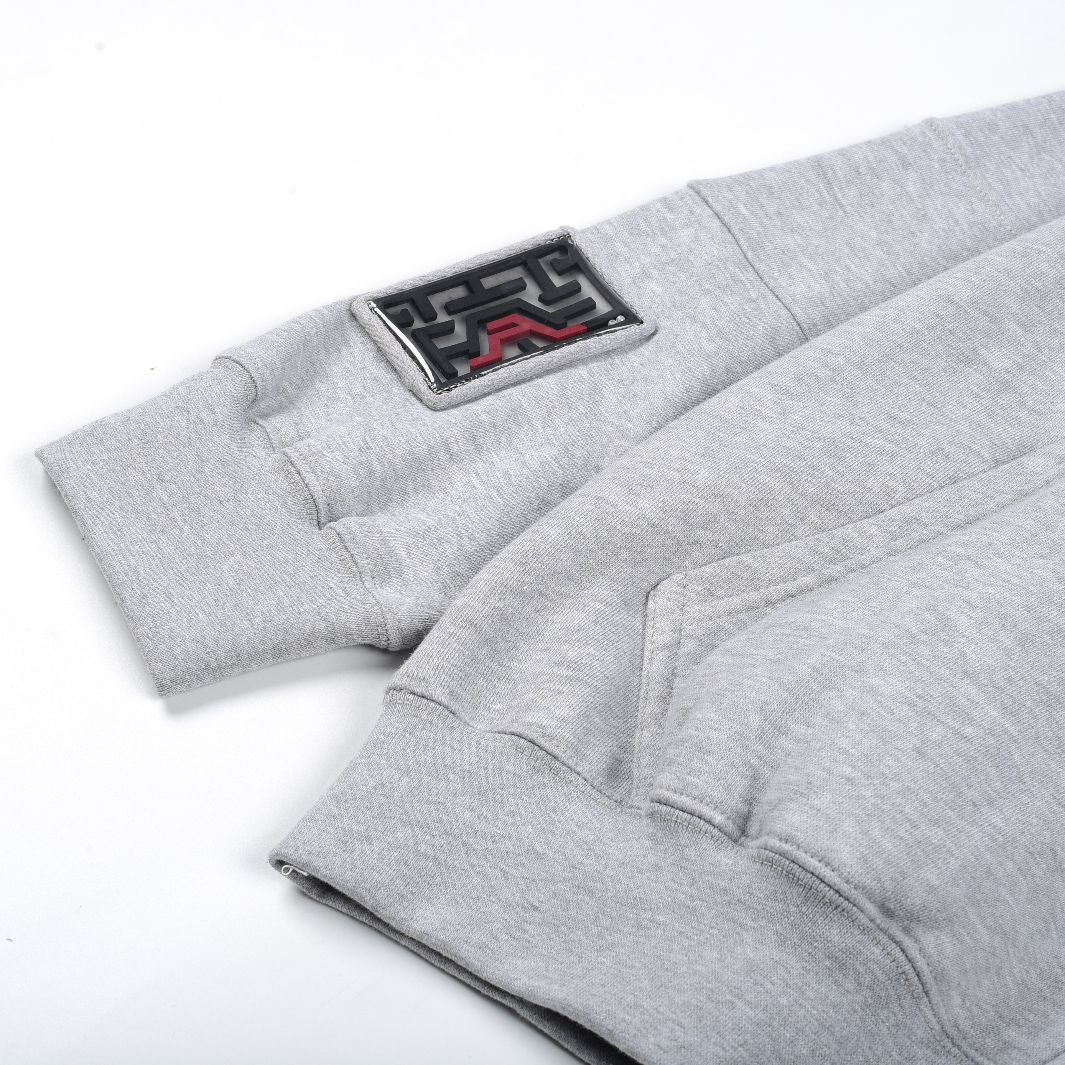 Pull-Over Hoodie (Heather Grey)